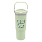 Lesser & Pavey Green Drinks Tumbler 900ml for Cold & Hot Drinks | Stylish Tumbler Drinking Glasses for Water & Cold Drinks | Lovely Tableware Glass Gifts for Women & Men