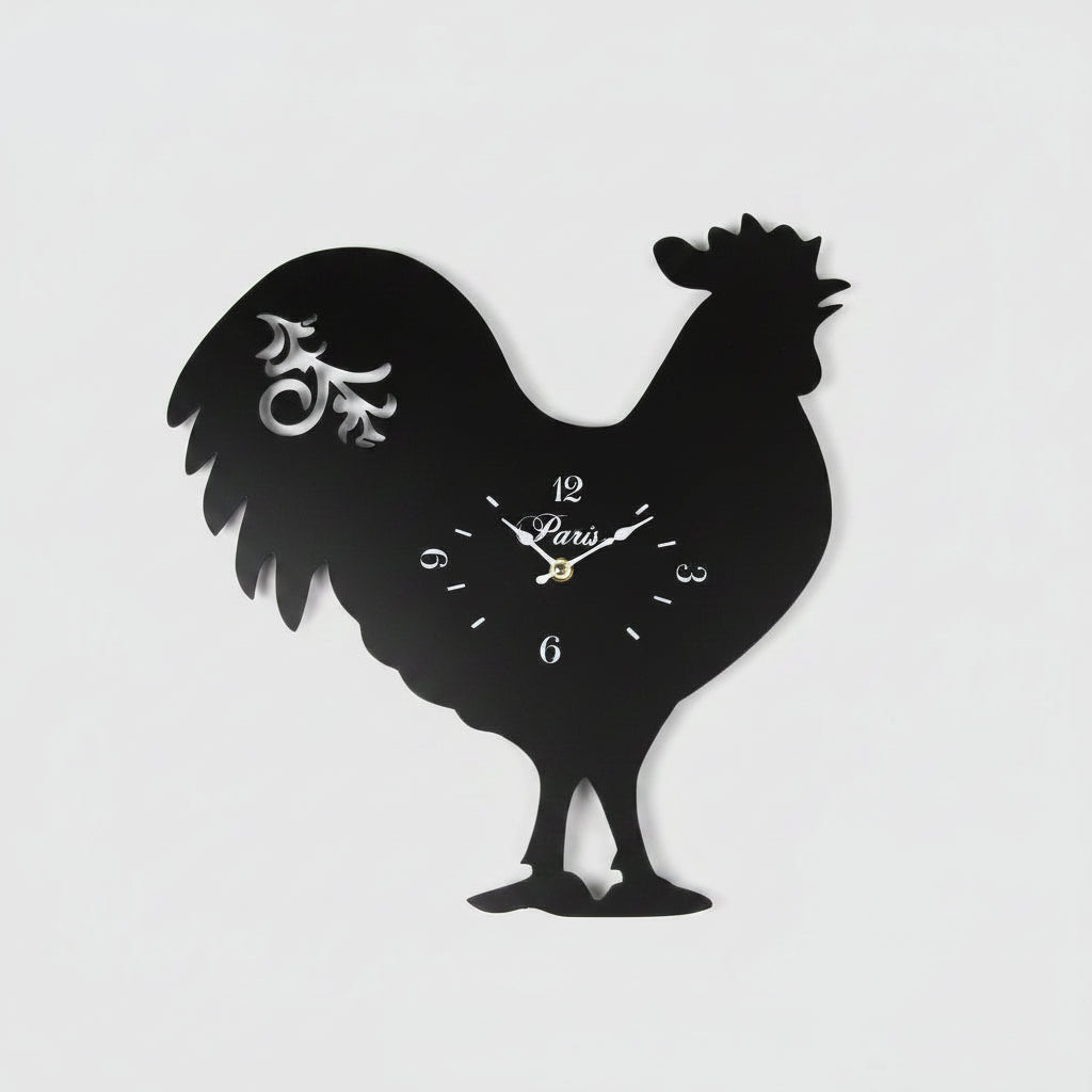 silhouette cockerill clock
