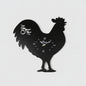 silhouette cockerill clock