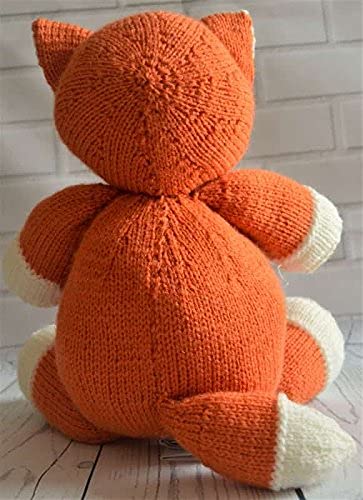 Knitting by Post Knitting Pattern Loxy the Fox Soft Toy from UK Knitting Pattern