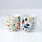 Puckator Autumn Falls, Wisewood Set of 2 Pick of the Bunch Porcelain Tea Coffee Mugs Funny Home Accessories Cute Gifts for Girlfriend Large Mugs Men Women Hot Drinks Cups Presents Secret Santa Gift