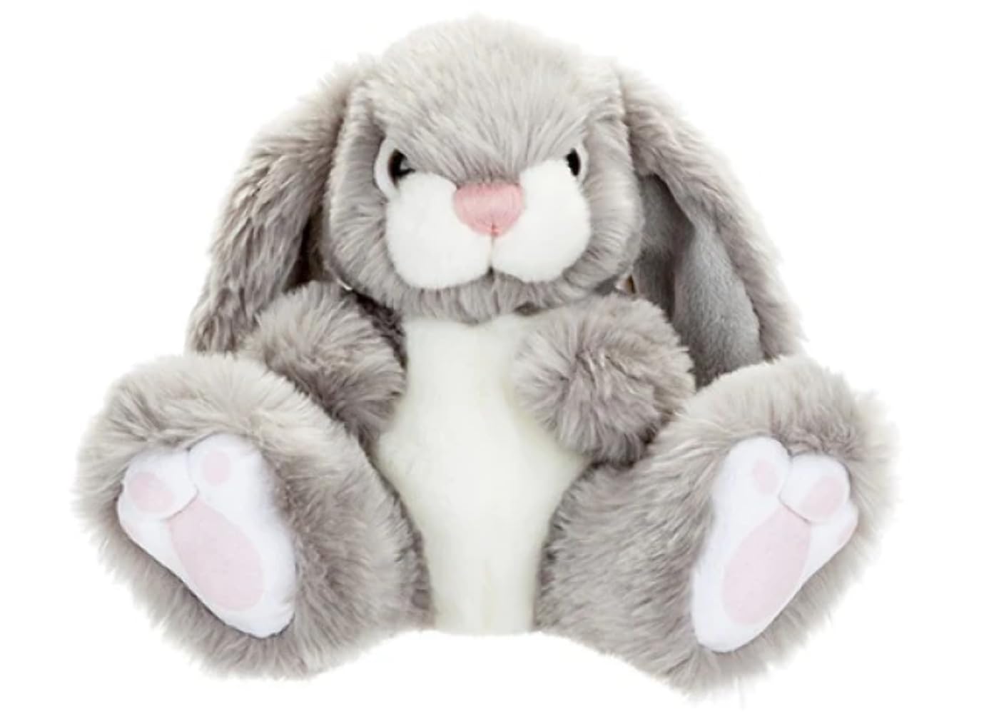 Premium Grey Plush Milly Bunny Rabbit - 20 cm (1 Pc.) - Premium Soft Dove Grey Plush Toy, Perfect Snuggle Buddy & Gift