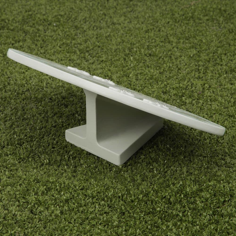 Juliana In Loving Memory 'Special Cat' Cream Oval Memorial Grave Plaque with Clear Crystal Paw Prints