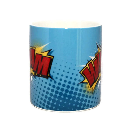 Superhero Comic Style Whaam! Fine China Mug