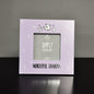 "Wonderful Grandma" Lilac Purple 4"x4" Wood Novelty Sentimental Photo Frame