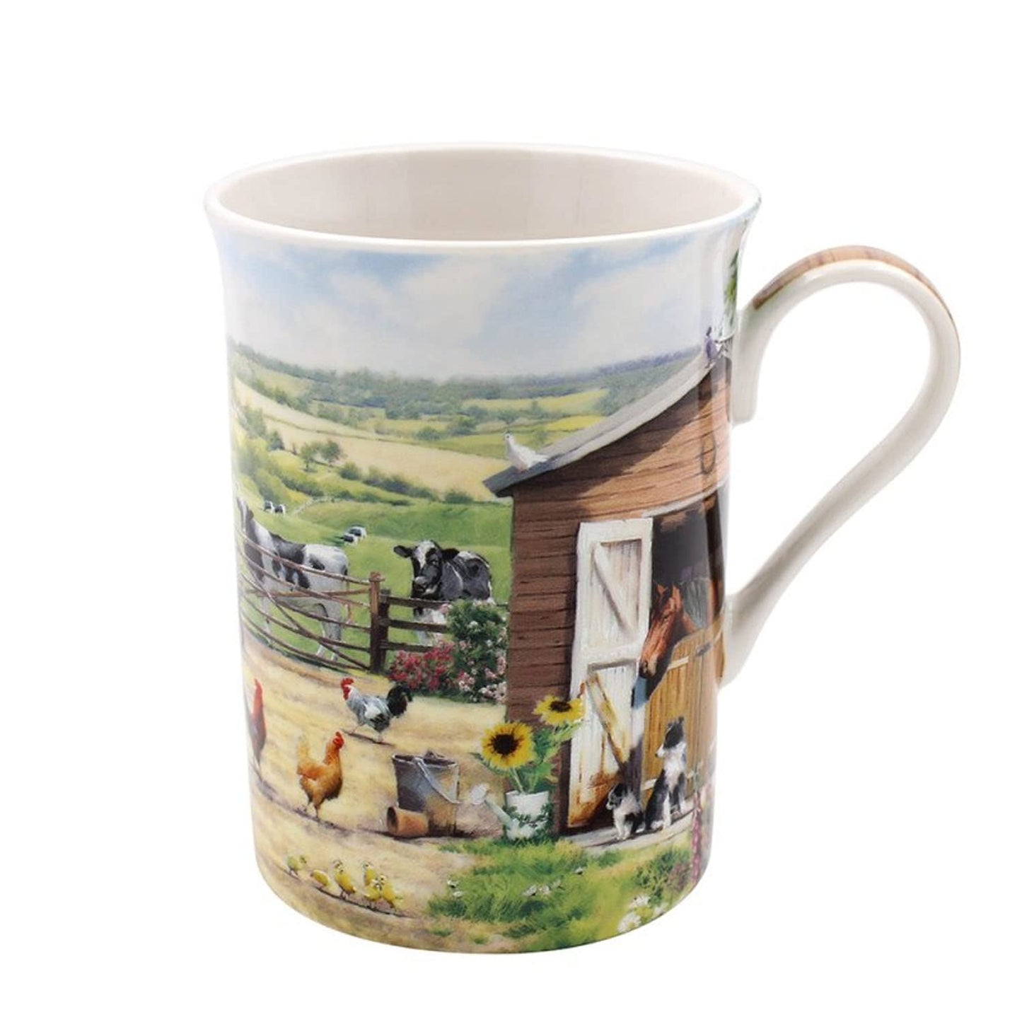 The Leonardo Collection LP94751 Macneil Farmhouse Mug, Fine China, Boxed