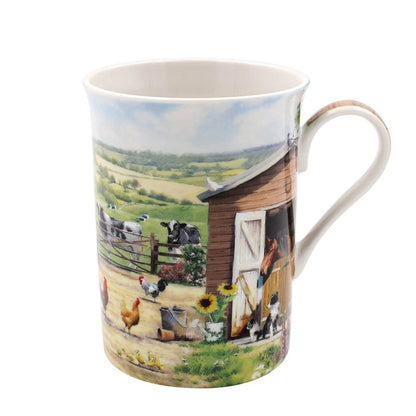 The Leonardo Collection LP94751 Macneil Farmhouse Mug, Fine China, Boxed