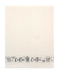 COUNTRY CLUB Luxury Single Tea Towel - Farmyard Animal/Bee Happy Bee Kind/Coffee Time - Kitchen Dishes Hand Towel