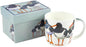 Emma Ball Oystercatchers/Seabird - Fine Bone China Coffee/Tea Boxed Mug 8.5 cm / 350 ml