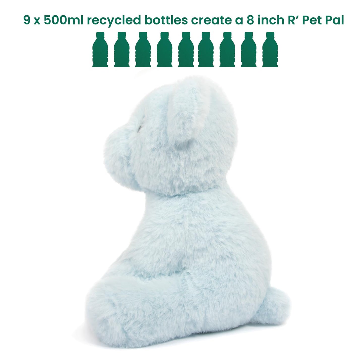 Lesser & Pavey Rpet Pals Teddy For Kids | Made Up of Recycled Bottles | Stuffed Animal Soft Toys | Ideal For Birthday or Baby Gift