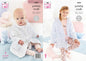 King Cole 5602 Knitting Pattern Baby & Childrens Dressing Gowns in Yummy Crush Chunky