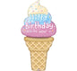 60in SPECIAL DELIVERY ICE CREAM FOIL BALLOON