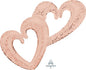 Interlocking Hearts Rose Gold - Consumer Inflated