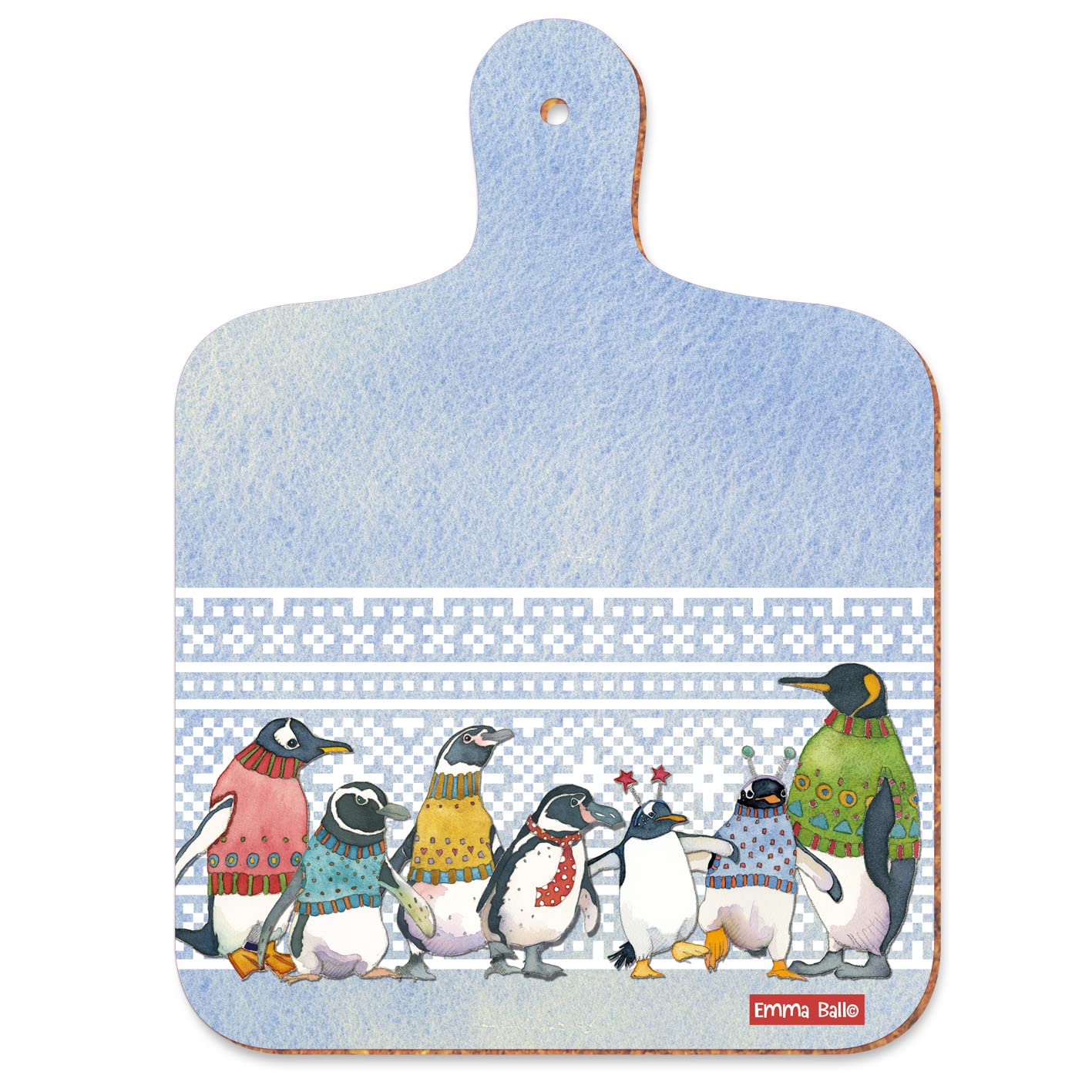 Penguins in Pullovers MINI Chopping Board