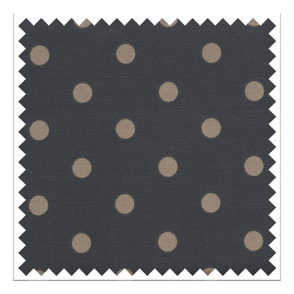 Soft Knitting Pin Case (Matt PVC) - Charcoal Polka Dot | Hobby Gift MR4699³ | 10x42x5½ cm