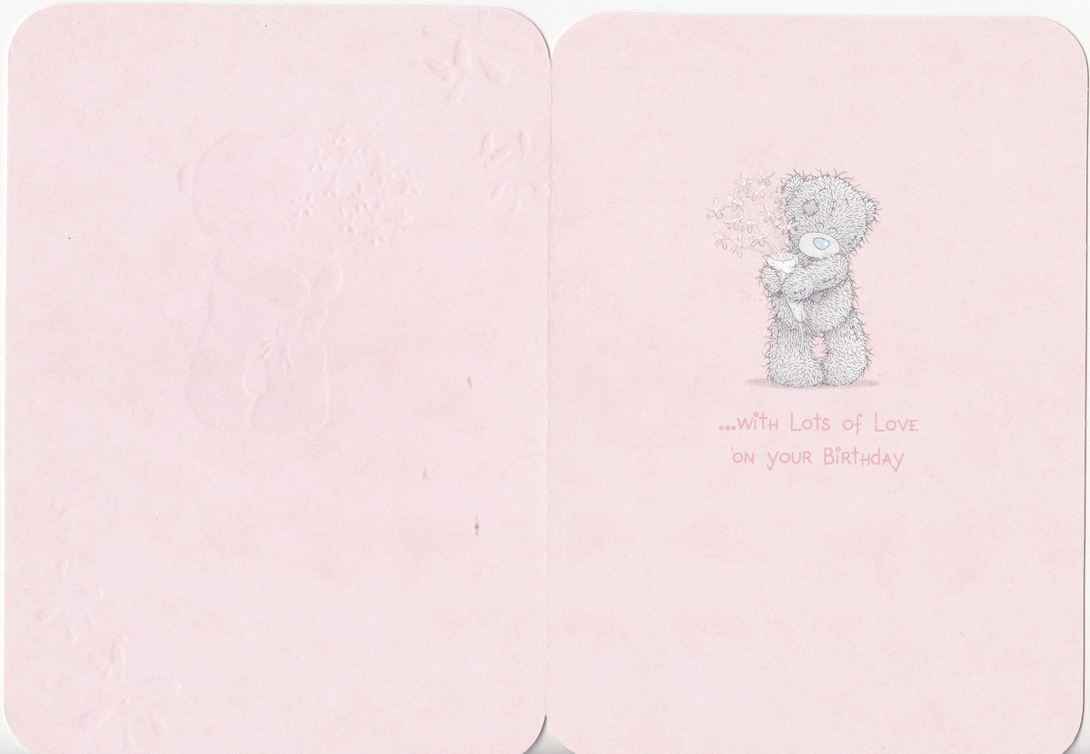 Tatty Teddy Card - Just for you Auntie