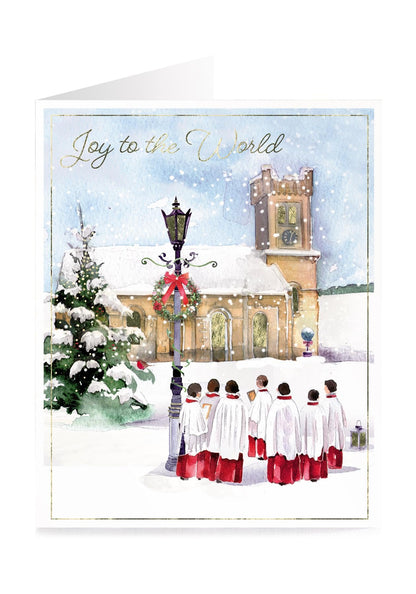 Tom Smith Boxed Christmas Cards Pack - 15 Luxury Xmas Cards with Envelopes and Seals - Recycled Eco Friendly Christmas Card Set