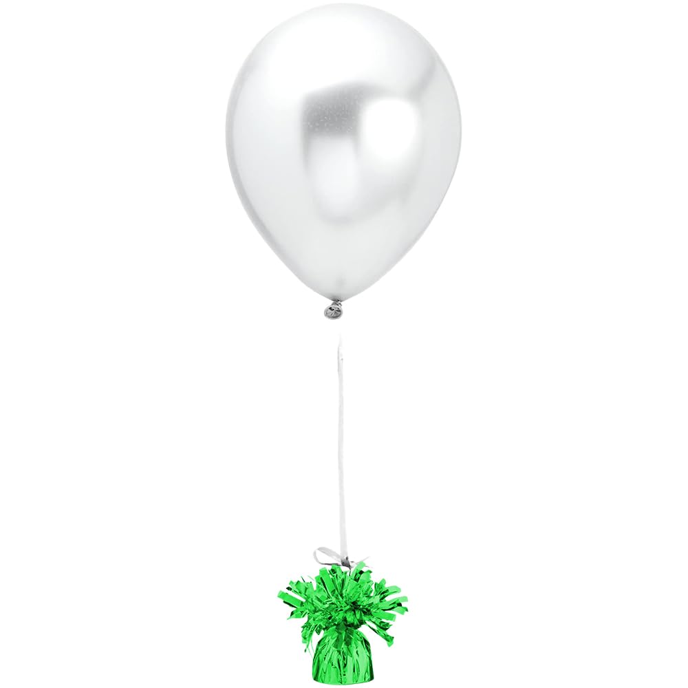 White Foil Balloon Weight | 1 Pc.