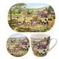 The Leonardo Collection Mug, Coastar & Tray