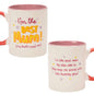 Bright and Cheerful China Mug Mother's Day Gift - The Best Mum