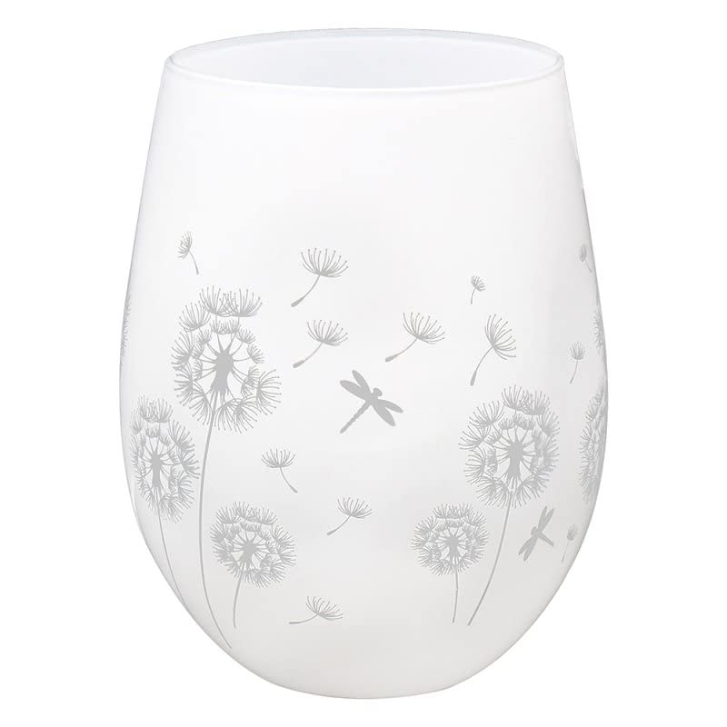 lesser and pavey Dragonfly Stemless Glass | for Adults | Multicolor