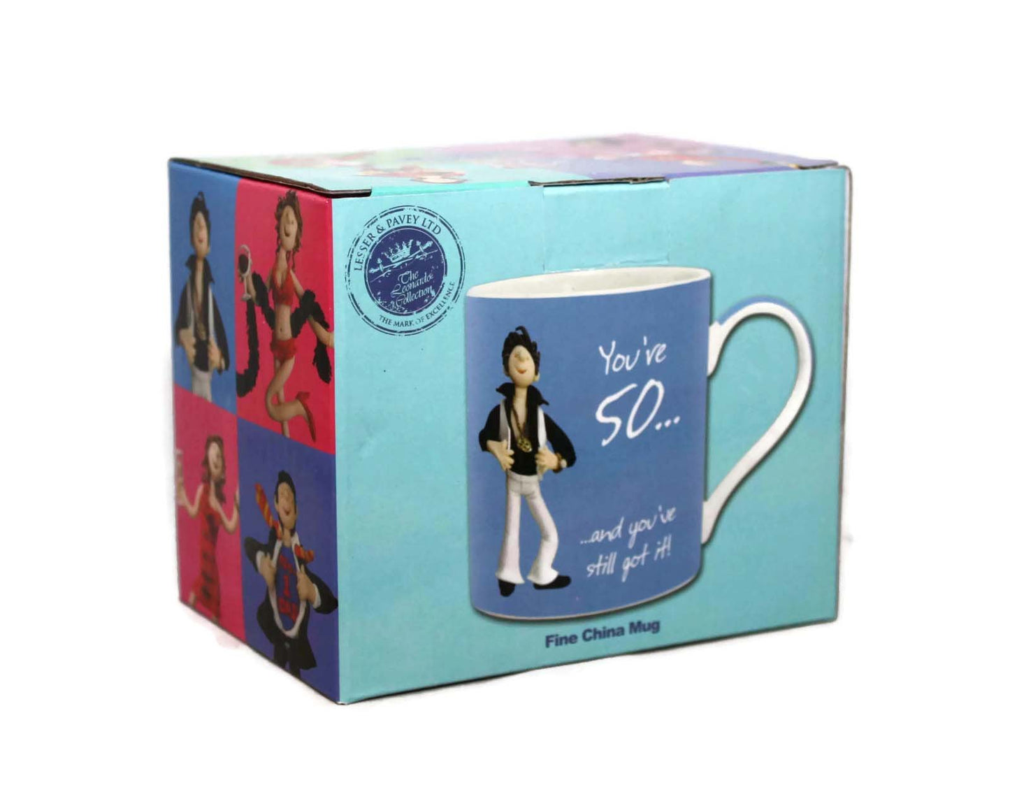 You're 50 And You've Still Got It! Male 40th Birthday Fine China Mug