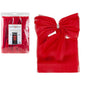 PMS Christmas DIY Organza Door Bow with Diamante Middle - Red