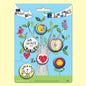 Rachel Ellen 6 Badge Set - Tree Design