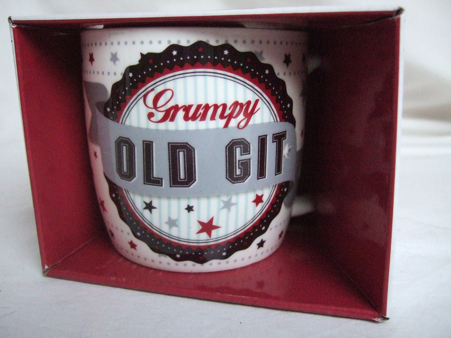 "Grumpy Old Git" Funny / Cheeky Vintage Style Mug