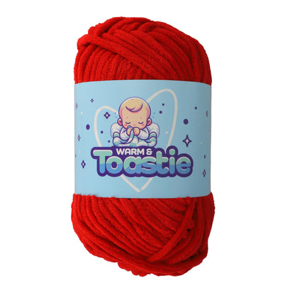 King Cole Warm & Toastie Chunky Yarn - 200g Ball - Incredibly Soft Super Chunky Knitting Wool for Cosy Blankets, Toys, and Scarves