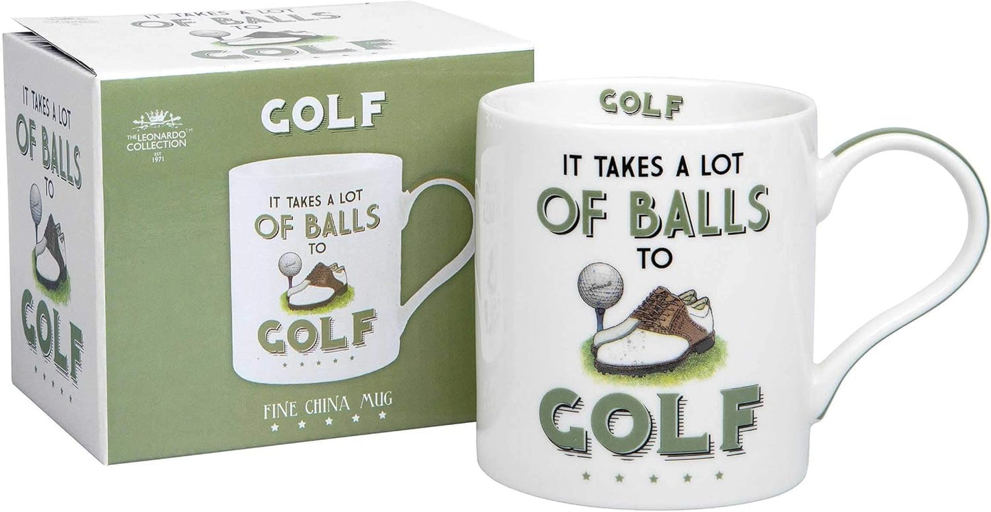 The Leonardo Collection Comical Golf Mug