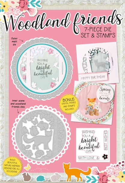 die cutting essentials   Issue 32.   magazine  Woodland friend.