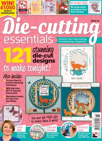 die cutting essentials   Issue 32.   magazine  Woodland friend.
