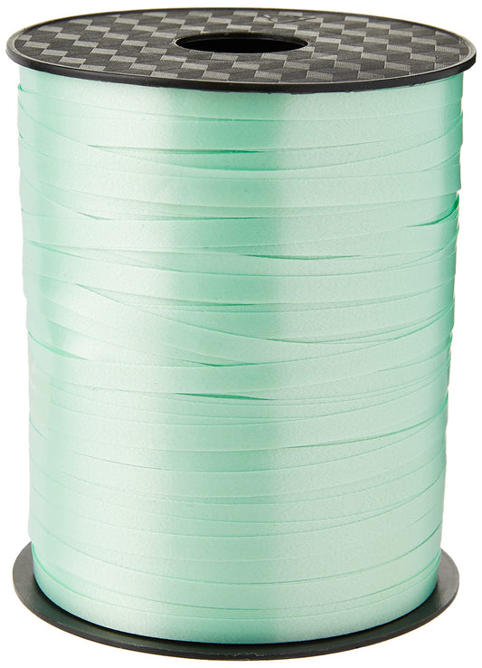 Eleganza No.13 Poly Curling Ribbon, Polyester, Mint, 5 mm x 500 yd