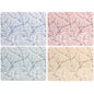 The Leonardo Collection Wm. Morris Assortments Wood Willow Bough Placemats Set of 4 for Kitchen & Dining | Durable Table Mats for Everyday Use | Table Accessories Easy to Clean Place Mats