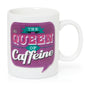 Back Chat 13 fl oz 369 ml The Queen of Caffeine Ceramic Mug