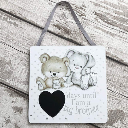 Days Until I Am A Big Brother Countdown Chalkboard