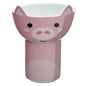 Puckator Porcelain Pig Children's 2 Piece Mug & Bowl, Breakfast Lunch Dinner Set, Home Kitchen, Multicolour, Bowl 300ml 8x11x11cm Mug 200ml 7.5x9.5x6.5cm, Food Dishwasher & Microwave Safe