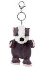 All Creatures Milton The Badger Keyring Clip Bag Charm Wild Life