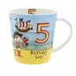 Rachel Ellen Design 5th Birthday Boys Mug
