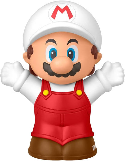 My Mario Fisher-Price Little People 7 cm, My Mario Fire Mario Action Figures For Kids