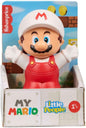 My Mario Fisher-Price Little People 7 cm, My Mario Fire Mario Action Figures For Kids