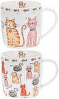 Multi Cats Cartoon Mug one  at random