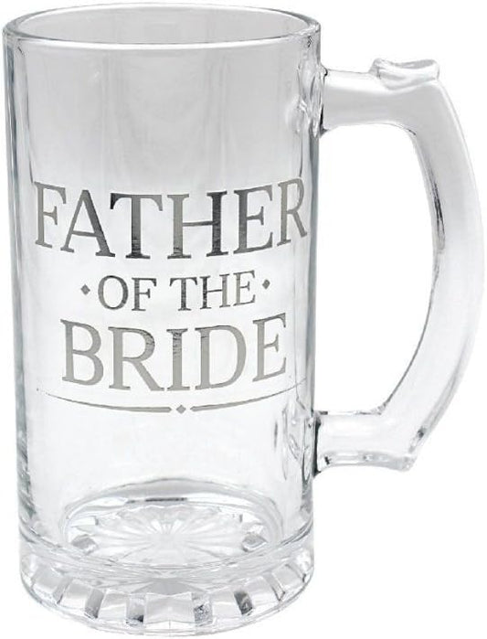 Father of the Bride Glass Tankard
