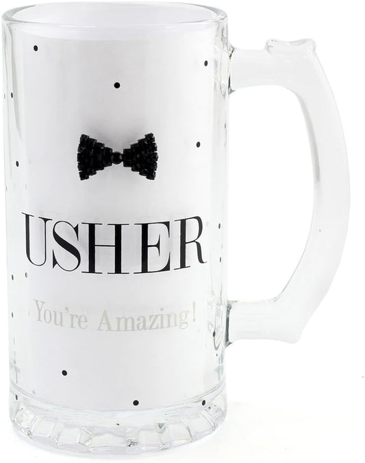 Mad Dots Black Tie Usher Tankard