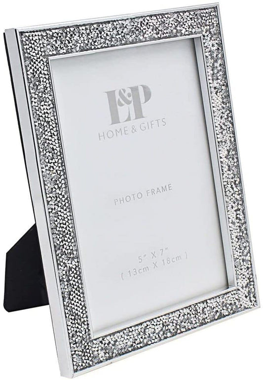 Multi Crystal Frame | For Adults | Silver Accessory LP48477
