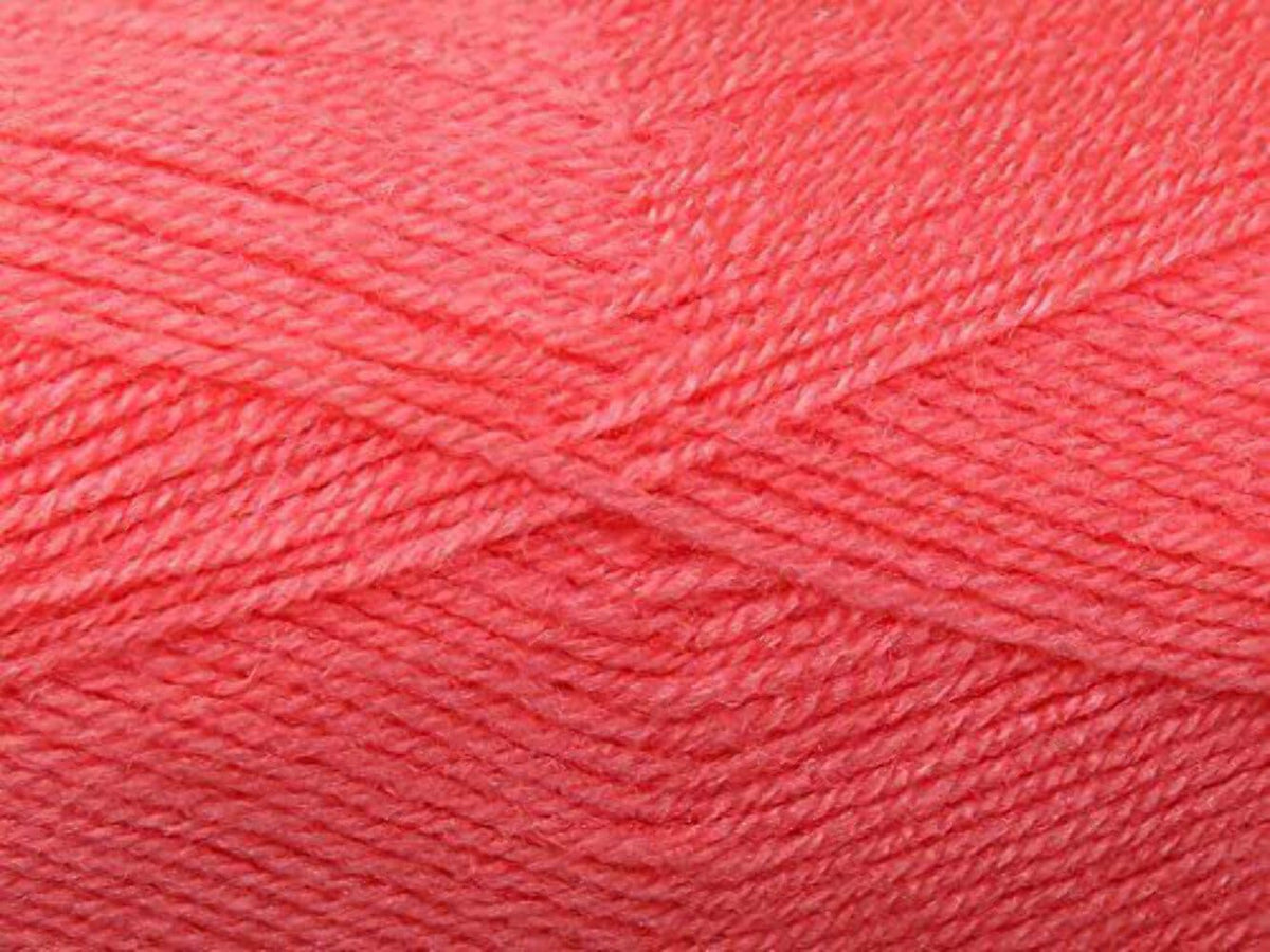 King Cole Big Value Knitting Yarn 4 Ply 3019 Lobster - per 100 gram ball