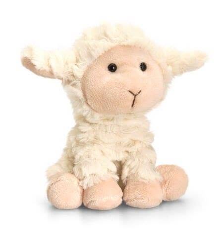 Keel Toys 20cm Pippin Scottish Flag Lamb Soft Toy