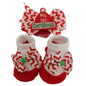 Nursery Time Baby Christmas Headband And Socks Set (0-6 Months) (My 1st Christmas)