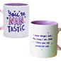Bright and Cheerful China Mug Mother's Day Gift - You're Nan Tastic